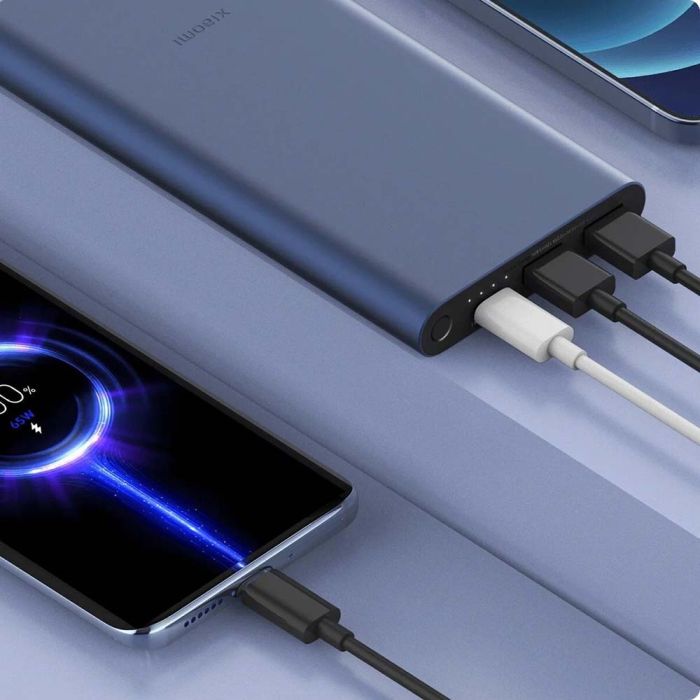 Зовнішній акумулятор Xiaomi Mi Power Bank 3 22.5W 10000mAh (PB100DPDZM, BHR5884GL, BHR5079CN) Black