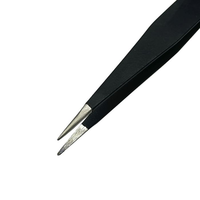 Пинцет ESD-16 антистатический прямой 124 мм