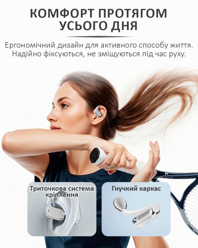 Наушники беспроводные Q18 TWS Earbuds с LED дисплеем, Bluetooth 5.4, ENC, 300mAh Black