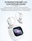 Наушники беспроводные Q18 TWS Earbuds с LED дисплеем, Bluetooth 5.4, ENC, 300mAh White