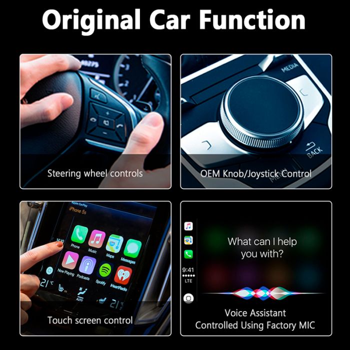 Автомобільний CarPlay Mini Box UX-999 Max / 64 ГБ / Android 10