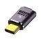 Перехідник Type-C на Type-C OTG адаптер (тато-мама) USB 4.0, 40 Гб/с, 240Вт, 8K, прямий