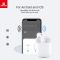 Беспроводные наушники Biboshi BO1 белые / вкладыши / bluetooth / 200 mAh
