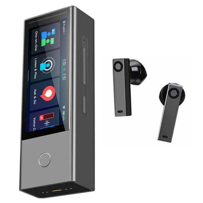Голосовий перекладач Timekettle X1 + автономні навушники, 42 мови, онлайн, офлайн, комплект 3 шт.