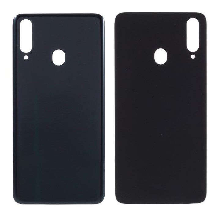 Задняя крышка для Samsung Galaxy A20s (SM-A207FZ) Black (AAA)