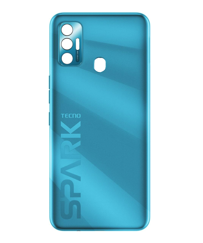 Задня кришка для Tecno Spark 7 (KF6N) Morpheus Blue