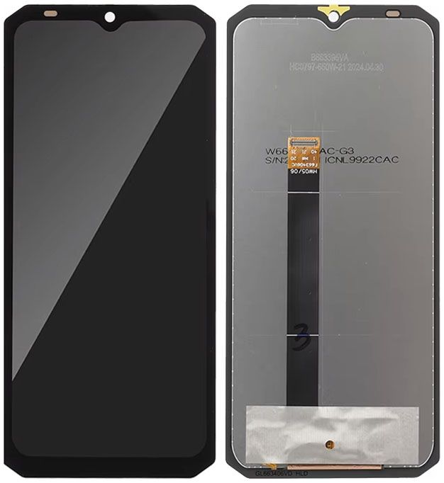 Дисплей + сенсор Hotwav Hyper 7 / Hyper 7 Pro Black - p/n: F663470VA