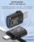 Перехідник Type-C на USB 3.0 / OTG адаптер (тато-мама) Сірий