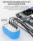 Зарядний пристрій RELIFE RL-309M / 10 USB Type-C / Power Delivery / 72W Max
