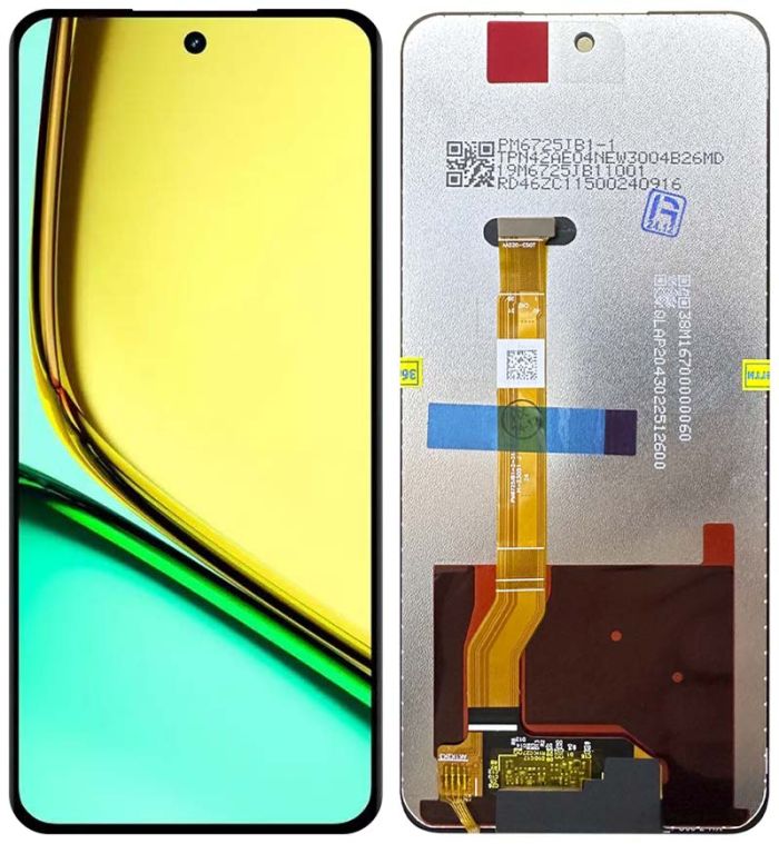 Дисплей + сенсор Realme C67 4G (RMX3890) Black - p/n: PM6725JB1-2-31