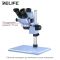 Микроскоп тринокулярный Relife RL-M7T Pro / 7X-50X / CTV 0.5X / без штатива / Синий