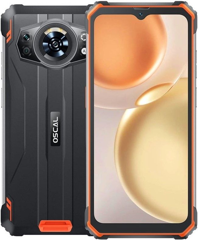 УЦІНКА! Смартфон Blackview Oscal S80 6/128GB Orange (без коробки) - мимовільно перезавантажується