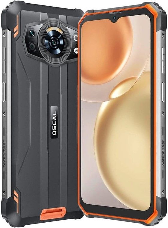 УЦІНКА! Смартфон Blackview Oscal S80 6/128GB Orange (без коробки) - мимовільно перезавантажується