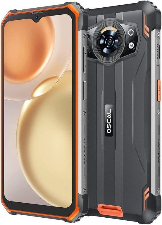 УЦІНКА! Смартфон Blackview Oscal S80 6/128GB Orange (без коробки) - мимовільно перезавантажується