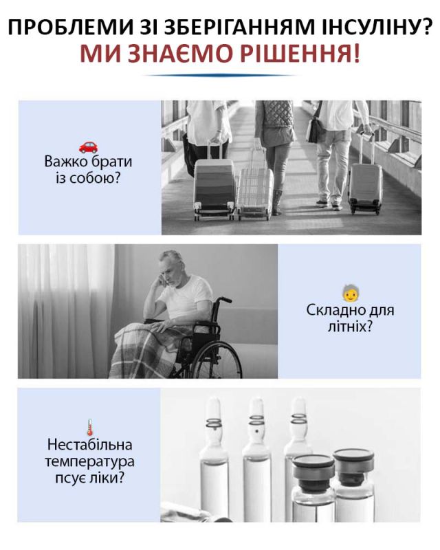 Медичний портативний міні холодильник Coolbox CL-0501 для ліків, інсуліну / сумка / USB / 220V / АКБ