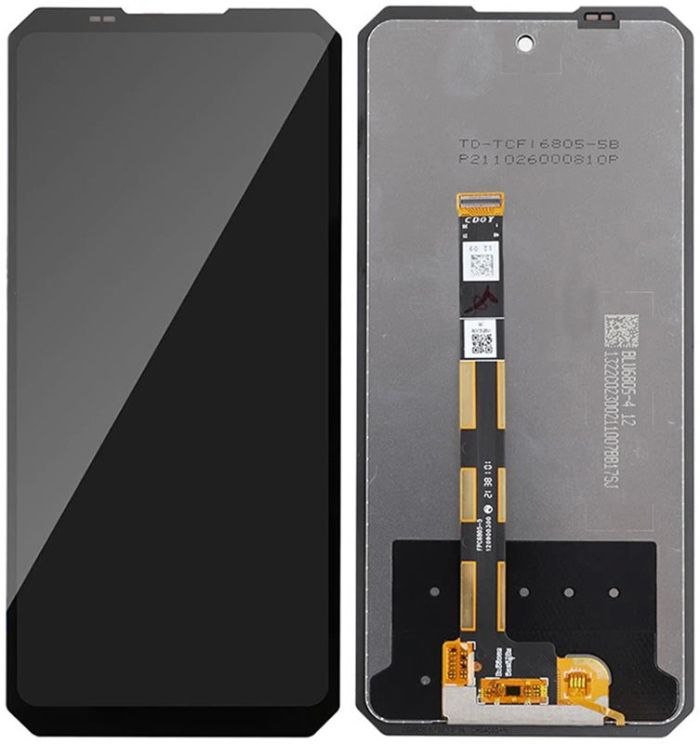 УЦЕНКА! Дисплей + сенсор Oukitel WP17 Black / Скол на стекле сенсора - p/n: F683273VA