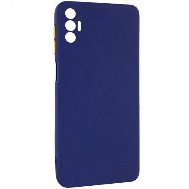 Чехол TPU Square Full Camera для TECNO Spark 8P (Синий)
