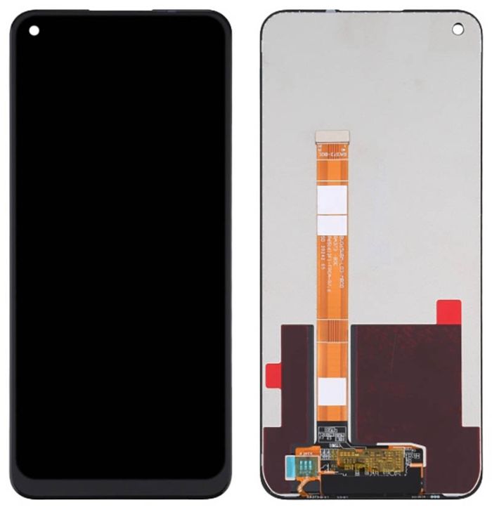 УЦЕНКА! Дисплей + сенсор Oppo A53 (2020) Black / Скол на стекле сенсора - p/n: BV065WBM-L03-MB00