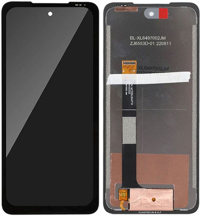 УЦЕНКА! Дисплей + сенсор Umidigi Bison 2 / 2 Pro Black / Скол на стекле сенсора - p/n: F653199VC