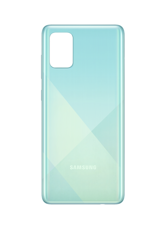 Задняя крышка для Samsung Galaxy A71 Light Blue