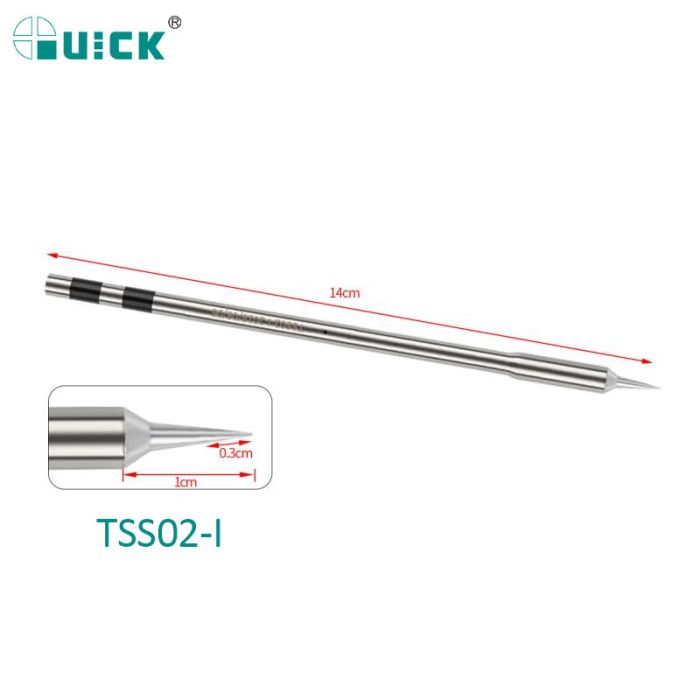 Жало наконечник QUICK TSS02-I для паяльной станции TS1200А / конус