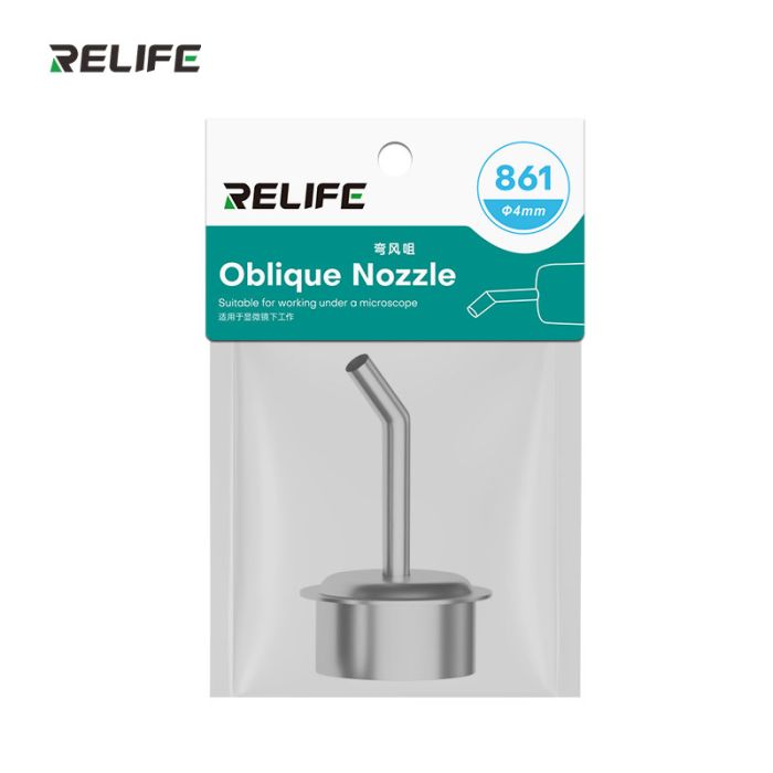 Насадка для термофена Relife 861, 45°, 4 мм. QUICK 861/856AE/712/713/TR1300/TR1