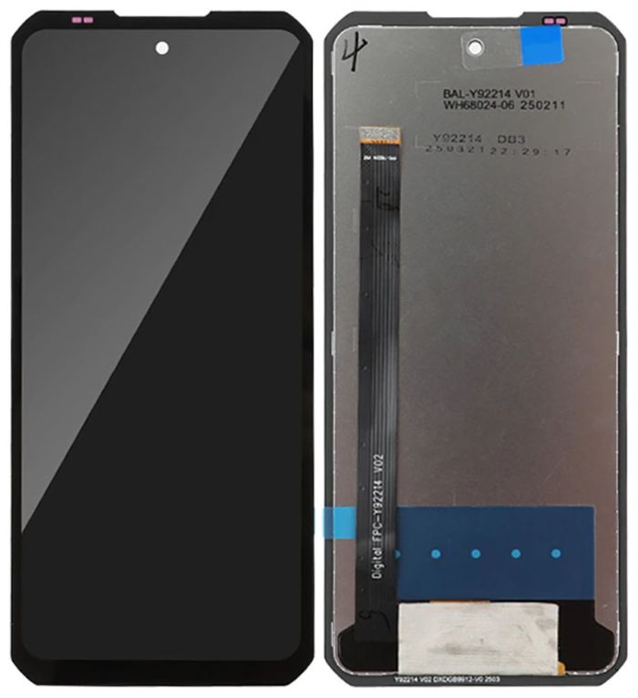 Дисплей + сенсор Oukitel WP100 Titan (5G) Black - p/n: FPC-Y92214 V02