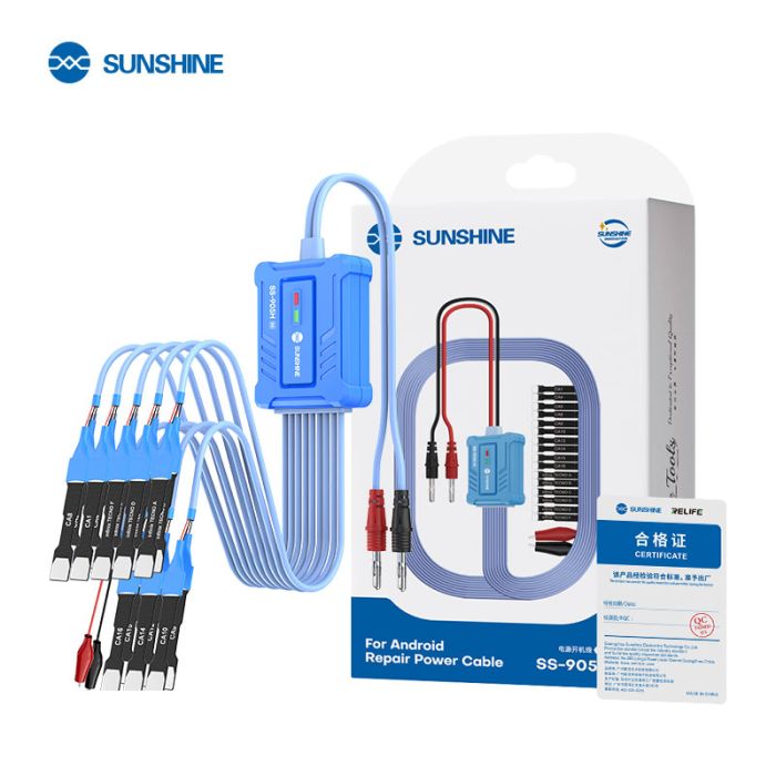 Кабелі для блоків живлення SUNSHINE SS-905H SE / конектори для плат смартфонів Android