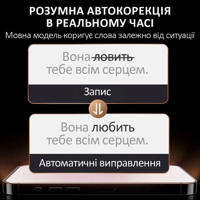 Навушники перекладач Timekettle W4, AI двосторонній синхронний переклад, 52 мови, офлайн, онлайн Gold