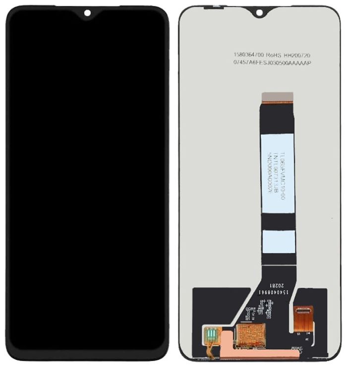 Дисплей + сенсор Xiaomi Poco M3 (M2010J19CG/M2010J19CT/M2010J19CI) Black - p/n: FPC-KL65366BB-00