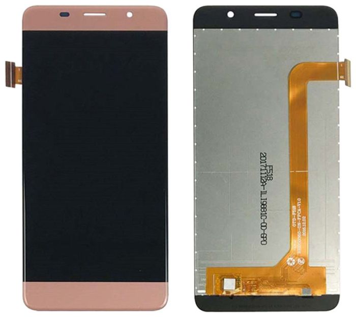 Дисплей + сенсор Bravis S500 Diamond Rose Gold - p/n: HHD50360-0N-FPCA-V1.0