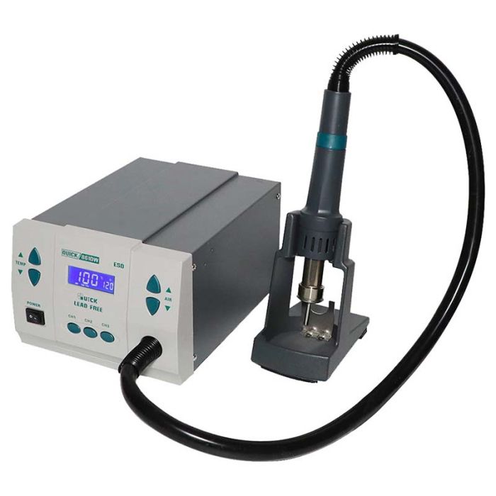 Термоповітряна паяльна станція QUICK 861DW ESD фен / 1000 Вт / 100-500°С / 120 л/хв