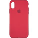 Original Full Soft Case for iPhone X/XS Garnet