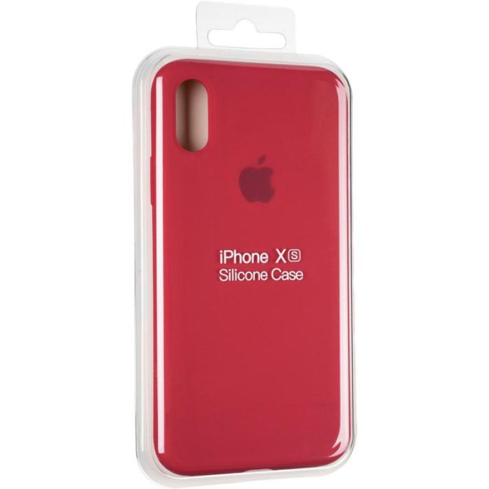 Original Full Soft Case for iPhone X/XS Garnet