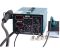 Паяльная станция 2 в 1 YIHUA 852D+SE pump / термофен + паяльник / компрессор / 4 насадки / 650 Вт
