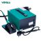 Паяльная станция 2 в 1 YIHUA 852D+SE pump / термофен + паяльник / компрессор / 4 насадки / 650 Вт