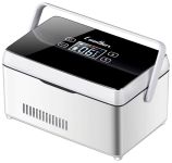 Медичний портативний міні холодильник Coolbox CL-А08 для ліків, інсуліну / сумка / USB / 220V / 2xАКБ