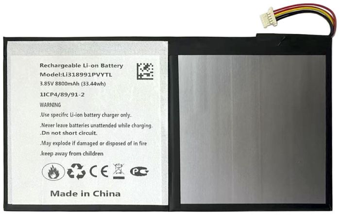 Акумулятор для планшета Blackview MEGA 1 / Li318991PVYTL / 8800 mAh