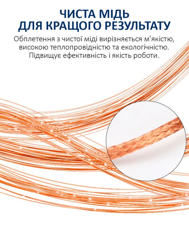 Оплетка для снятия припоя Mechanic R300 / длина 1.5 м / ширина 1.5 мм