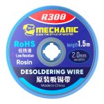 Обплетення для зняття припою Mechanic R300 / довжина 1.5 м / ширина 2.0 мм