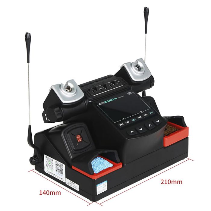 Паяльна станція прецизійна Aifen A902 Pro C210+C245 / 2 паяльники / 2 канали пам'яті / 100-450°C / 350 Вт