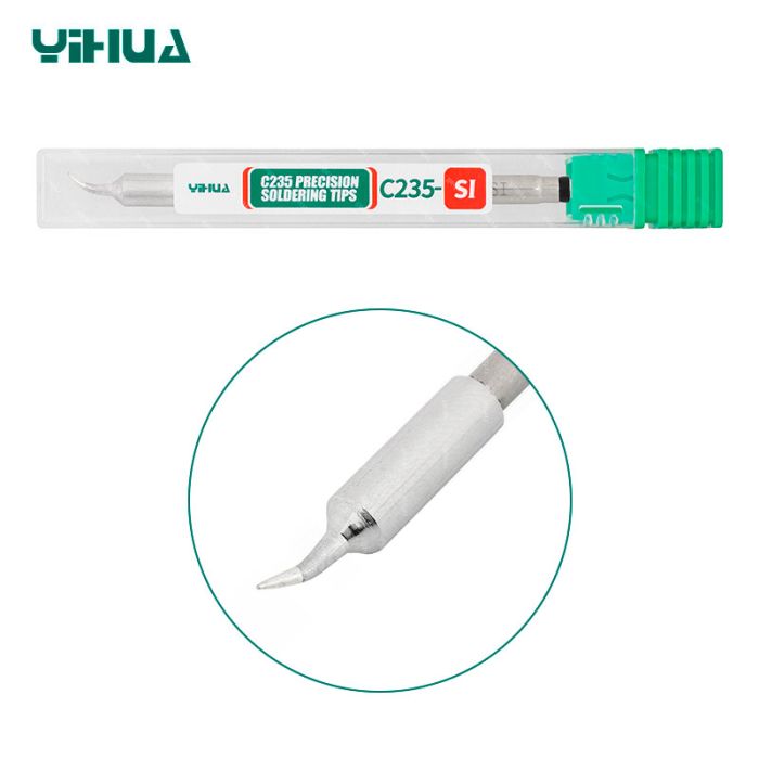 Жало, наконечник YIHUA C235-SI / для паяльника YIHUA / WEP 928D-IV