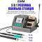 Паяльная станция 3 в 1 GVM H3 / 3 паяльника T115 + T210 + T245 / 3 канала памяти / 100-480°C / 80 Вт