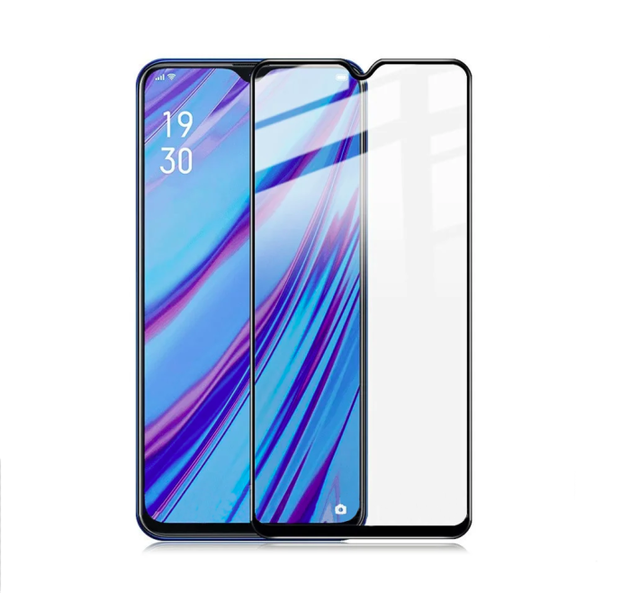 Защитное стекло для Realme XT Full Glue (0.3 мм, 2.5D / 9D) Black