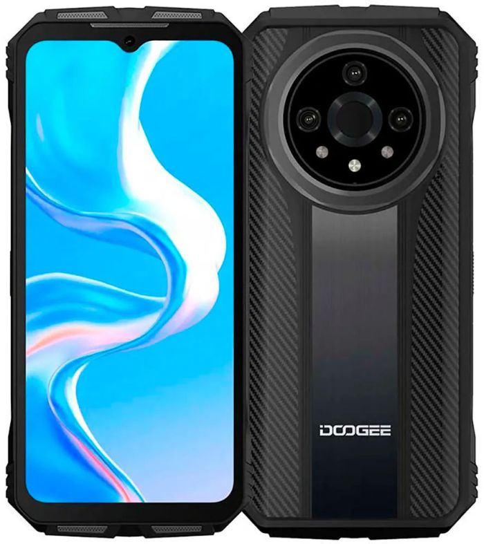 Смартфон Doogee V31 GT 5G / 6.58'' / Тепловізор / 12 + 256Gb / 10800 мАг / 50 + 32Mp / IP68 / Black