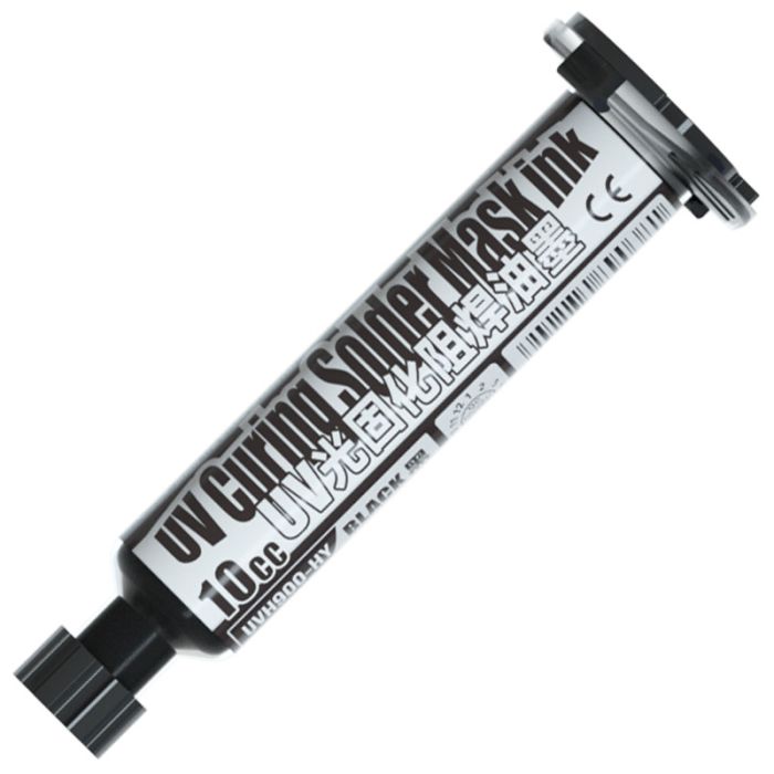 Ультрафиолетовый лак Mechanic UVH900-HY маска для пайки, ремонта плат / 10CC / черный