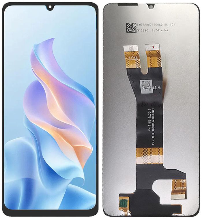 Дисплей + сенсор ZTE Blade A76 (4G) Black - p/n: JTS068049X3-FPCA_B