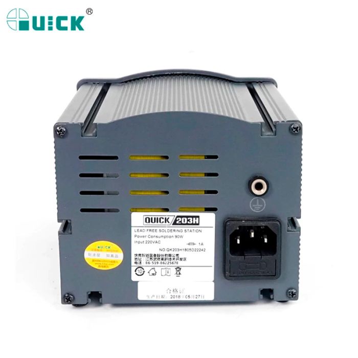 Паяльная станция QUICK 203H паяльник 90 Вт / 50°С-600°С