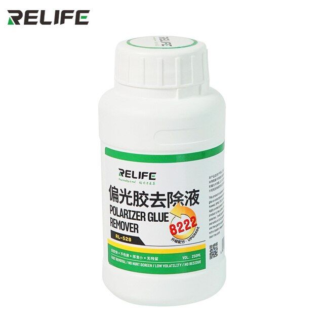 Жидкость для очистки поляризованного клея Relife RL-528 (8222) 250 мл