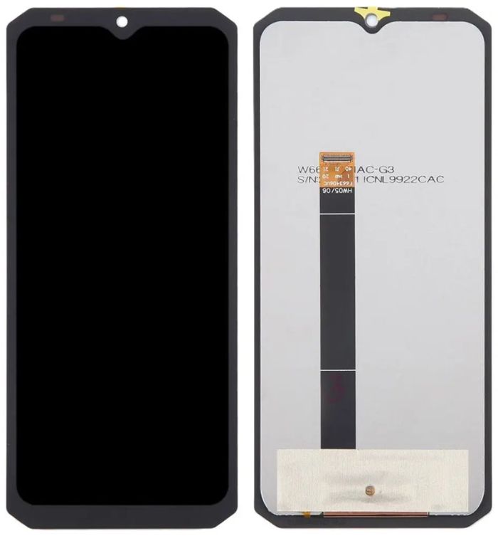 Дисплей + сенсор Sigma X-treme PQ58 Black - p/n: F663406VC